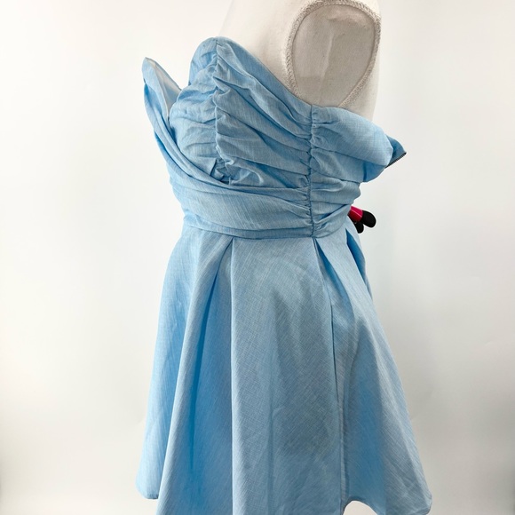 SABO SKIRT Blue Strapless Primrose Dress Size Small NWT - Picture 7 of 7